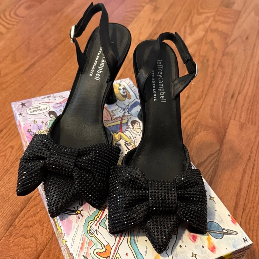 Jeffrey Campbell Sparkle Slingback Heel - Picture 2 of 6